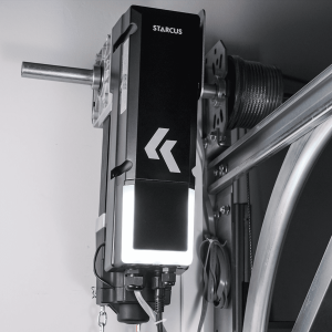 Kit automatisme sur arbre pour porte sectionnelle industrielle  - starcus (f35 nm)