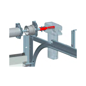 Réducteur d'arbre de torsion pour porte sectionnelle