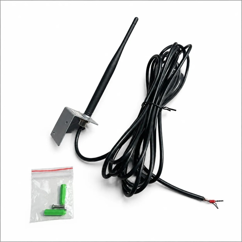 Antenne externe 868,35 MHz avec câble 5 m pour motorisation de porte sectionnelle