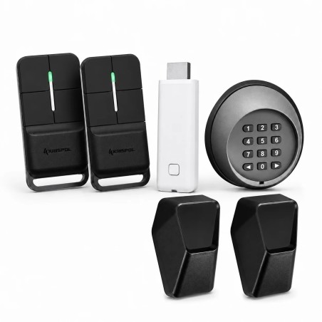 Pack Starcus Sécurité : Récepteur USB + 2 Télécommandes + Clavier + Photocellules