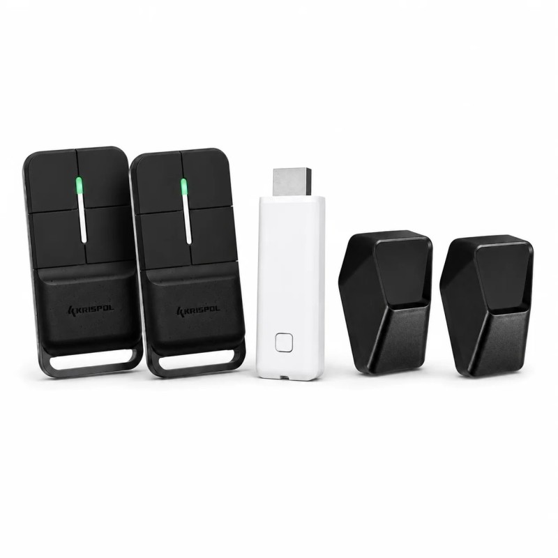 Pack Starcus Sécurité Essentielle : Récepteur USB + 2 Télécommandes + Photocellules Filaires