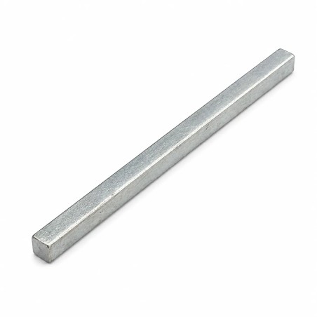 Clavette 6x6x100 mm pour arbre de torsion de porte sectionnelle