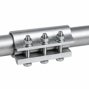 Raccord fixe d'arbre de torsion Ø25,4 mm 90 mm pour porte sectionnelle industrielle