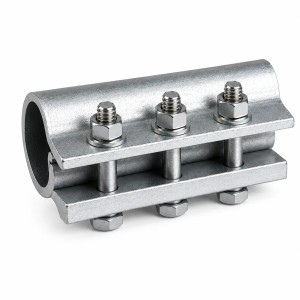 Raccord fixe d'arbre de torsion Ø25,4 mm 90 mm pour porte sectionnelle industrielle