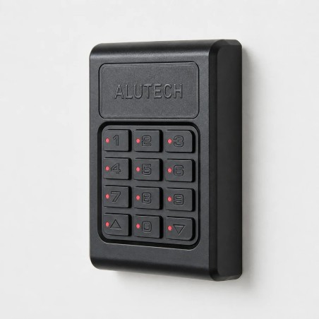 Clavier à code pour porte sectionnelle industrielle – commande d’accès murale