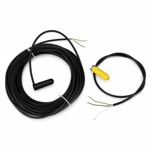 Kit cellules optiques 6 m pour barre palpeuse – Émetteur et récepteur 3 fils pour porte sectionnelle