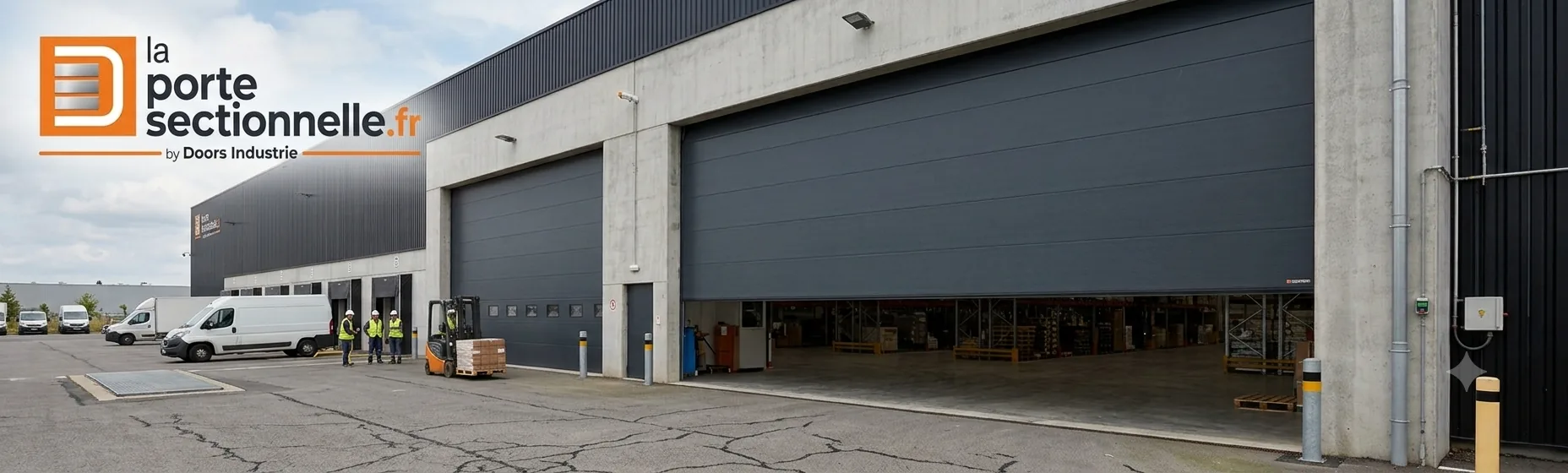 La meilleure porte sectionnelle industrielle pour entrepôt logistique – Guide d'achat | La Porte Sectionnelle.fr